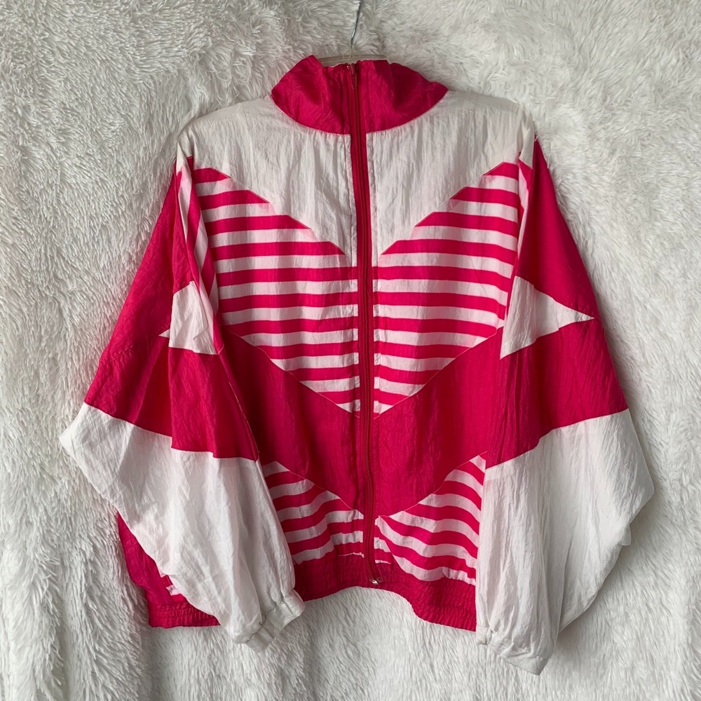 Womens Vintage Windbreaker Set